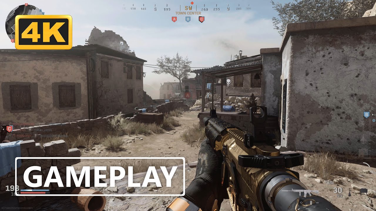 Многопользовательский игровой процесс CoD Modern Warfare 4K