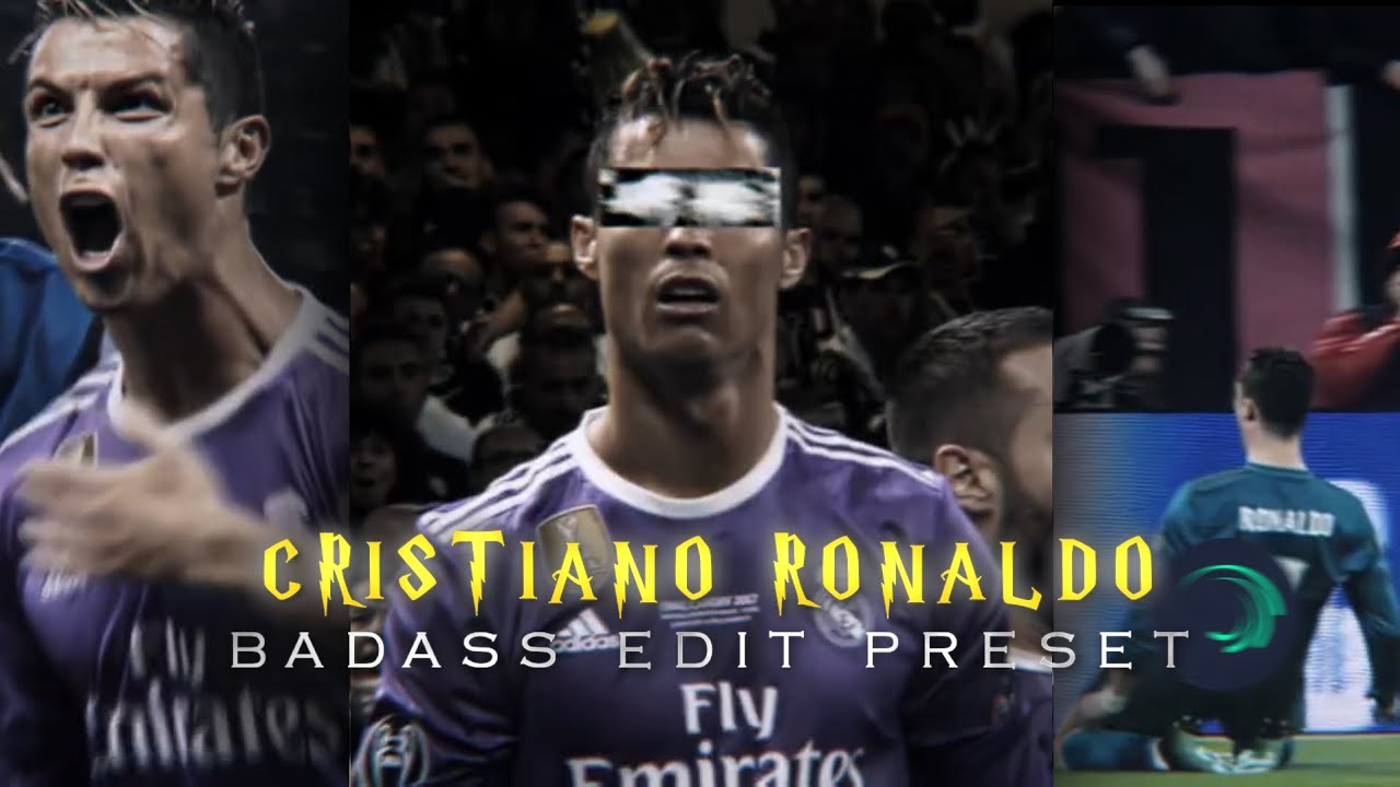 Trending Cristiano Ronaldo 🔥 ☠️ edit for alightmotion | alightmotion badass edit preset xml | xb4