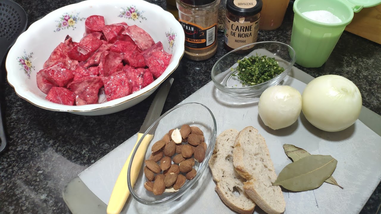 Como limpiar y cocinar asaduras de cordero 🍷