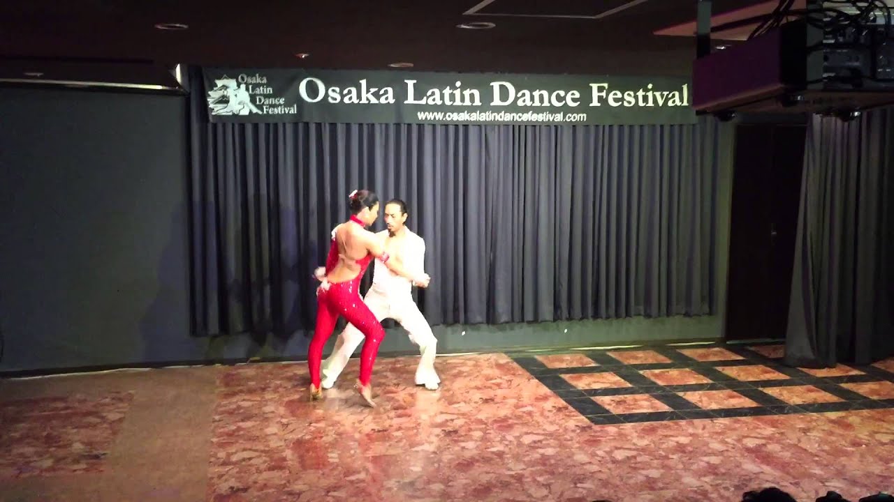 Jorge Zubieta  & Umeko Yuko Osaka Latin Dance Festival 2015