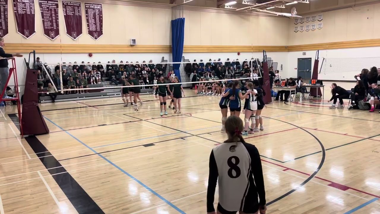 Jr Girls Volleyball | ECRS vs CHSS | Set 3 | October 211, 2025