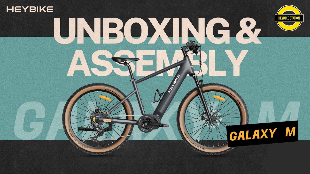 Heybike Station | Heybike GALAXY M - Unboxing & Assembly