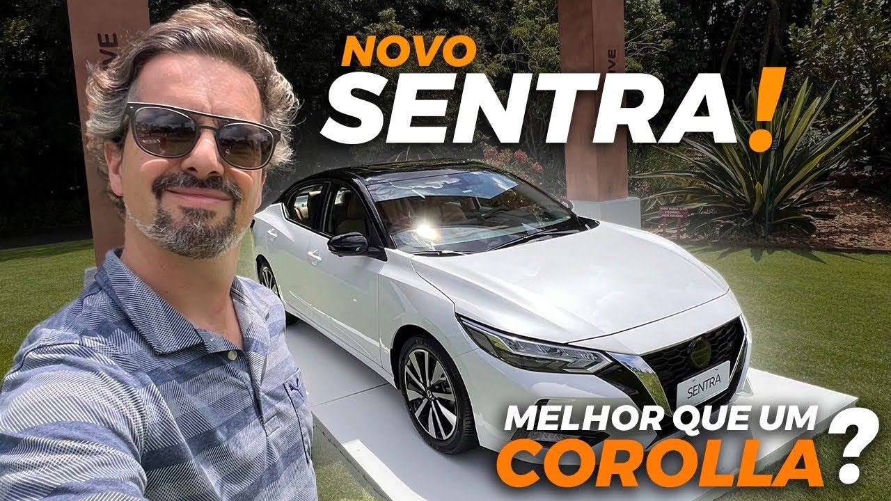 NÃO TEM CARA DE TIOZÃO, mas será que o novo Nissan Sentra consegue encarar o Toyota Corolla?