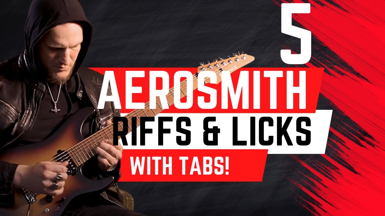 5 Riffs & Licks & Solos Aerosmiths Brad Whitford - Tobias  Mertens