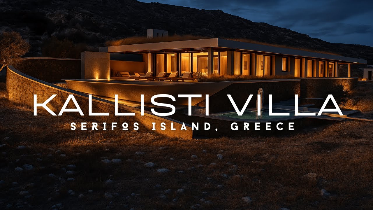 The Most Beautiful Eco-Friendly Modern House Design in Greece | Kallisti Villa