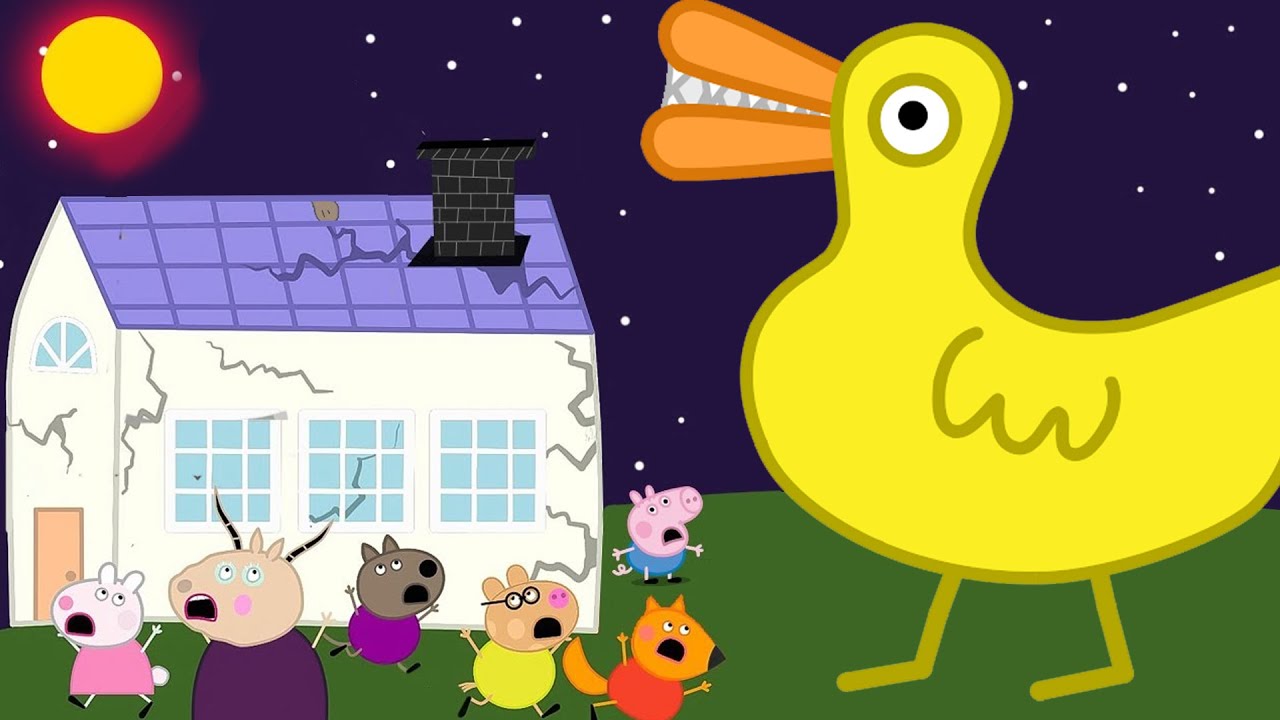PEPPA PIG: THE GIANT DUCK! 🦆😱 | Peppa Pig Funny Animation