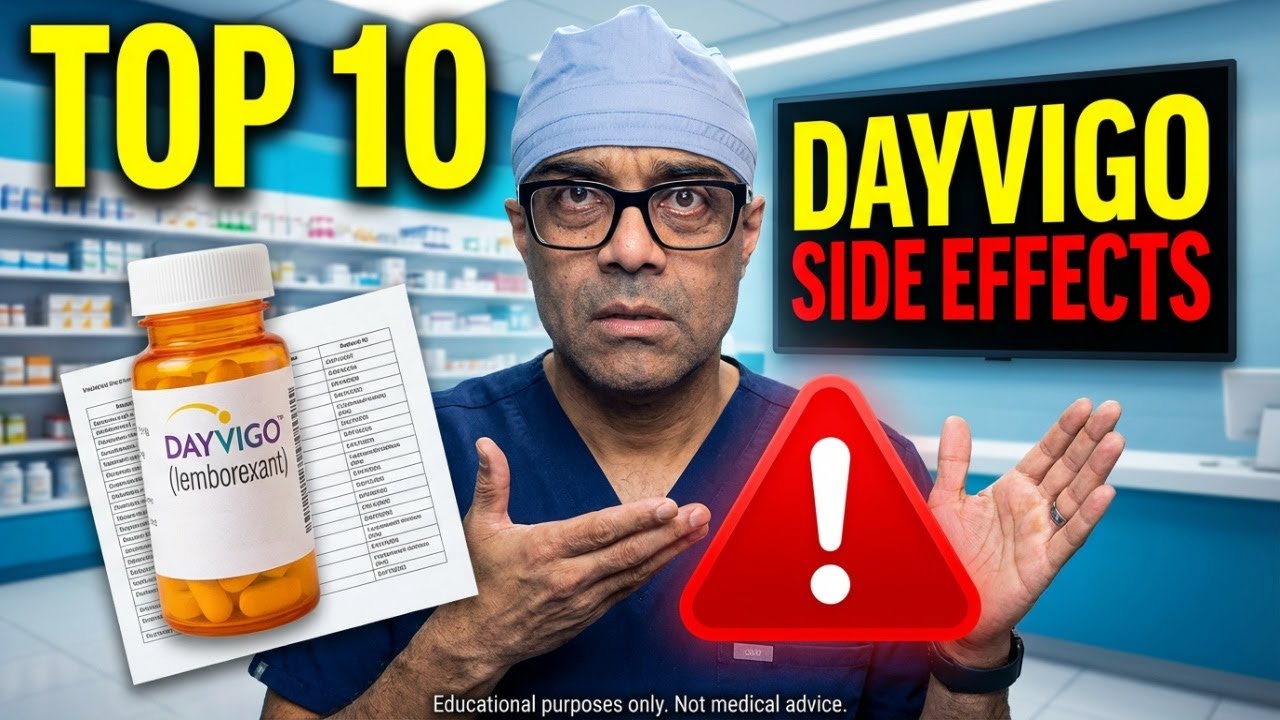 Dayvigo Side Effects Nobody Warns You About | Lemborexant