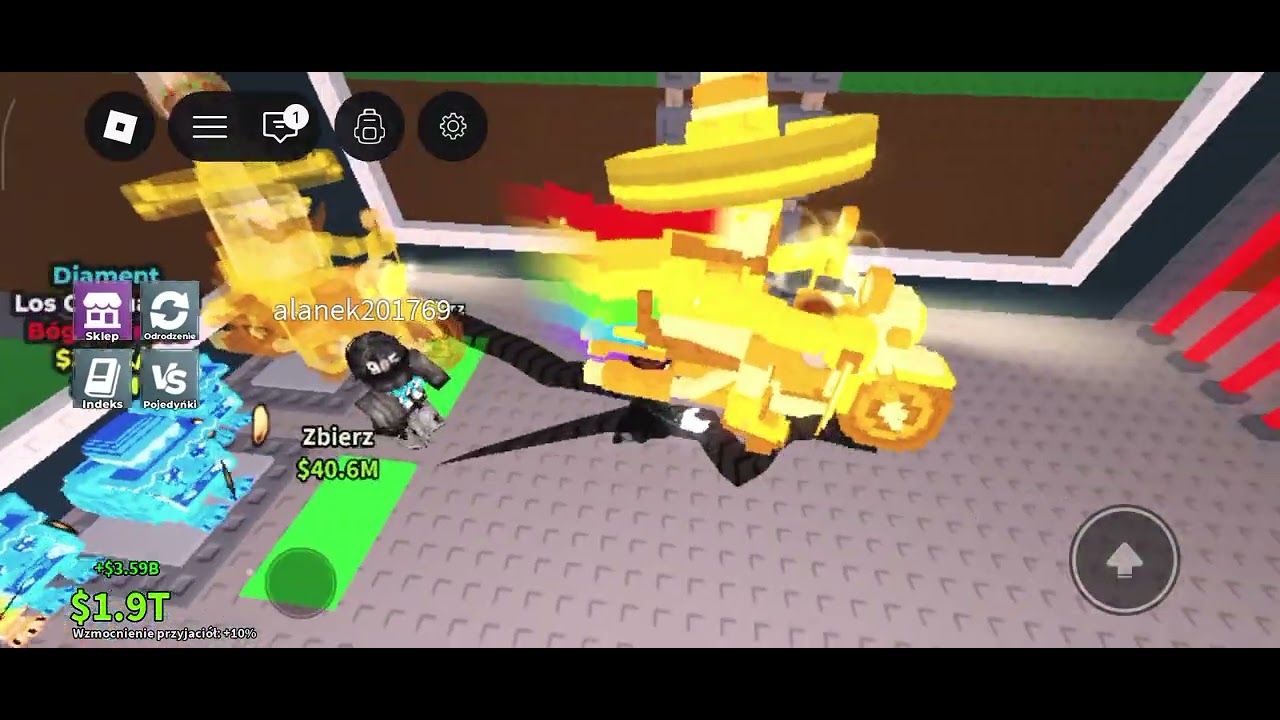Otwieram lacky block z kumplem Alanem w Roblox