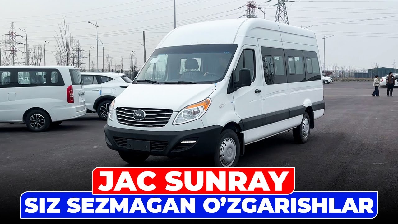 JAC Sunray siz sezmagan o'zgarishlar