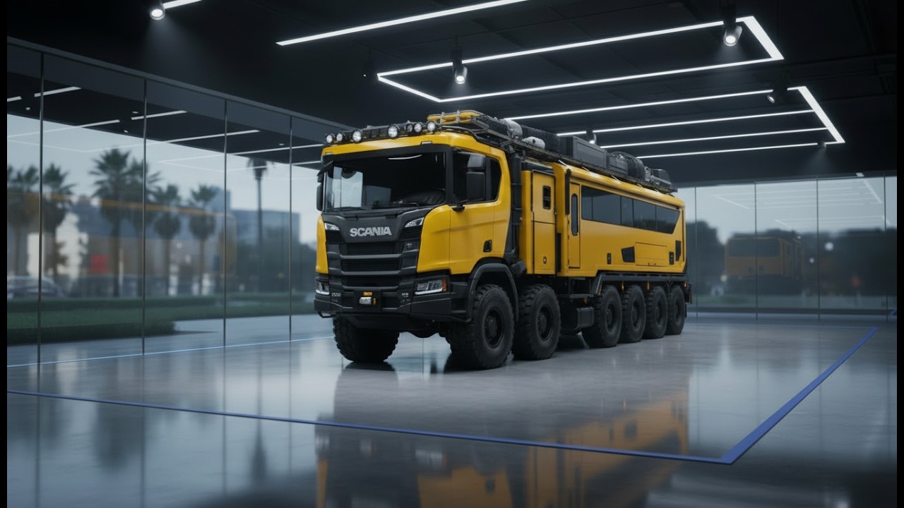 2026 Scania TITAN 12&times;12 Motorhome &ndash; The Ultimate 12 Wheel Luxury Expedition Beast
