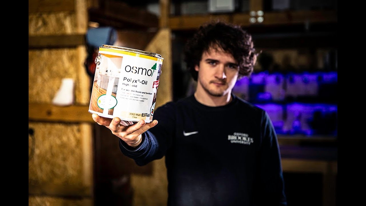 Как наносить масло OSMO PolyX