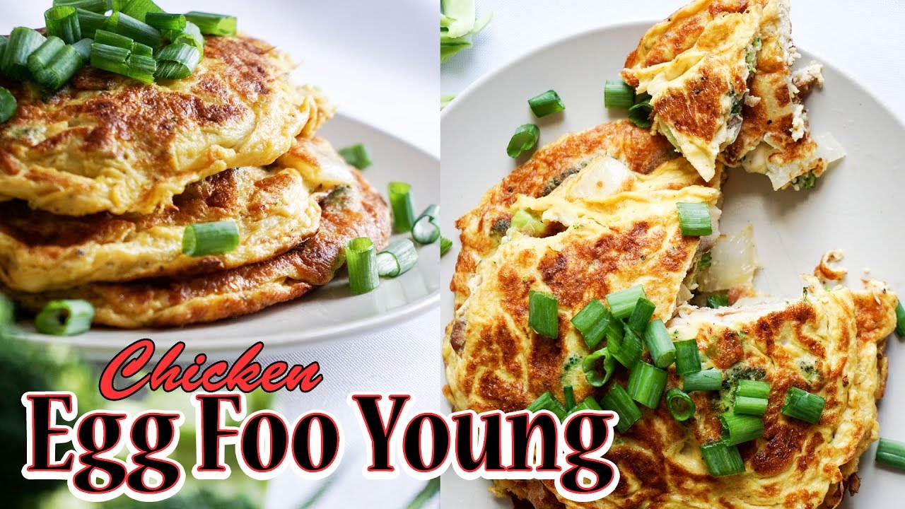 Chicken Egg Foo Young Recipe Video | Asian Keto Meals | Easy Recipe Using Simple Ingredients