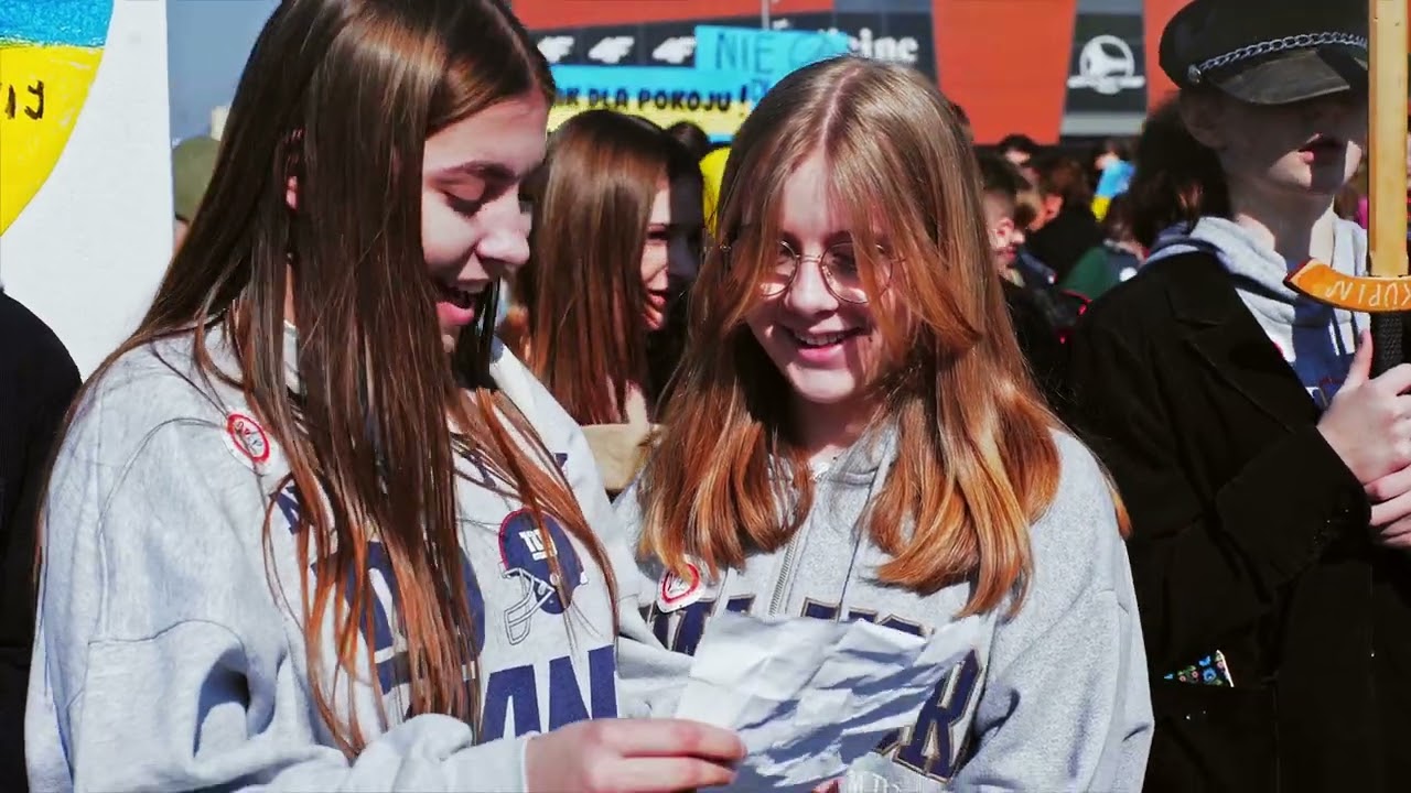 Chcemy pokoju - Młodzież z Wyszkowa dla Ukrainy