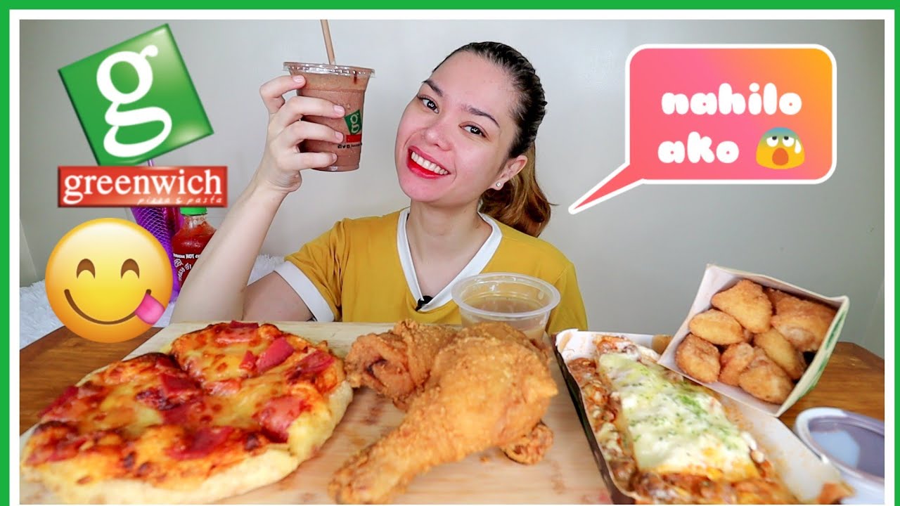 GREENWICH MUKBANG | LASAGNA , PIZZA , FRIED CHICKEN