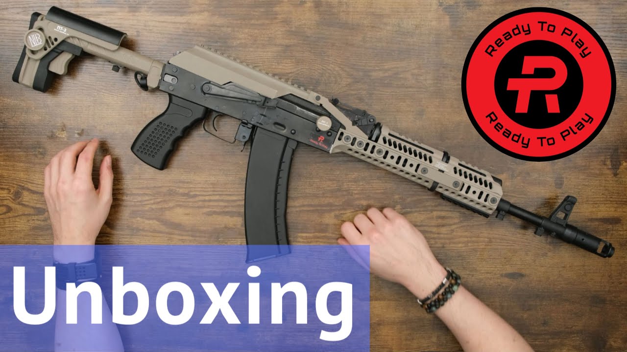 (Airsoft) Unboxing the RTP Custom AK74 E&L (Zenitco Bi-ton)