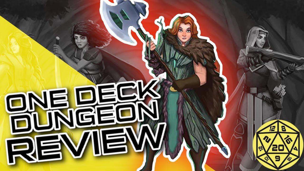 Dice Hard - One Deck Dungeon Forest of Shadows - Board Game Review