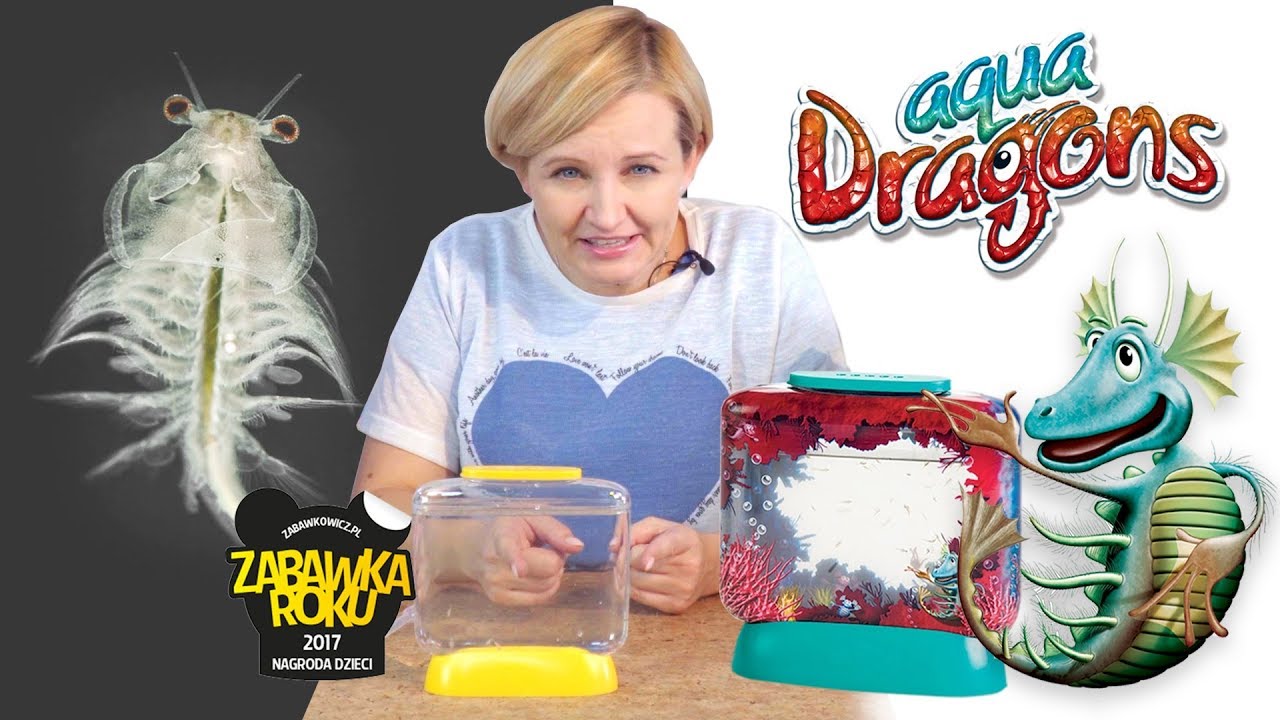 AQUA DRAGONS - żywe smoki, GONZO Toys