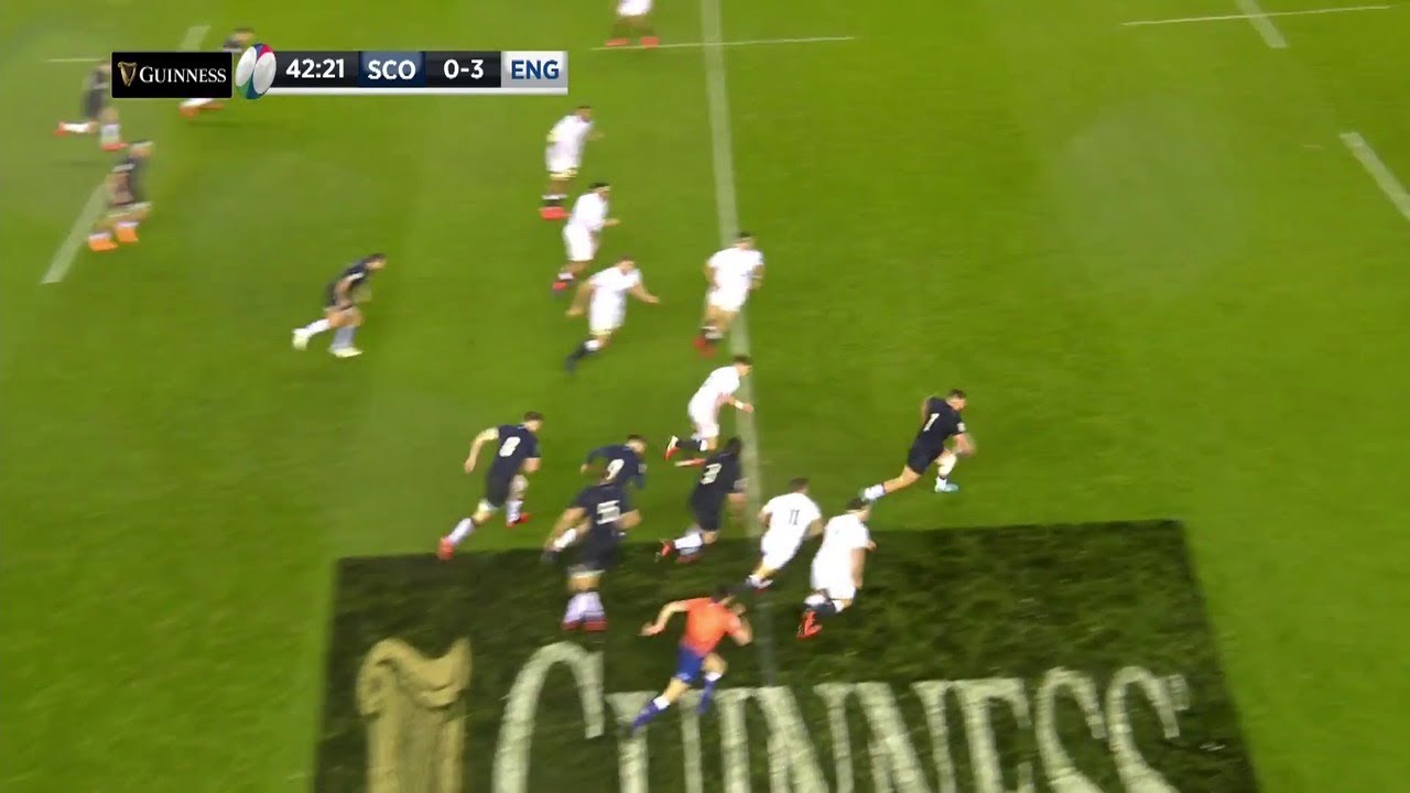 Rory Sutherland slices through for Scotland | Guinness Six Nations