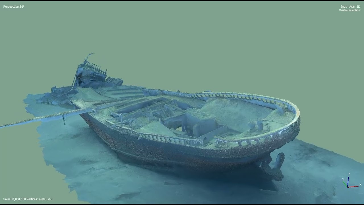 A 3D model of GRECIAN