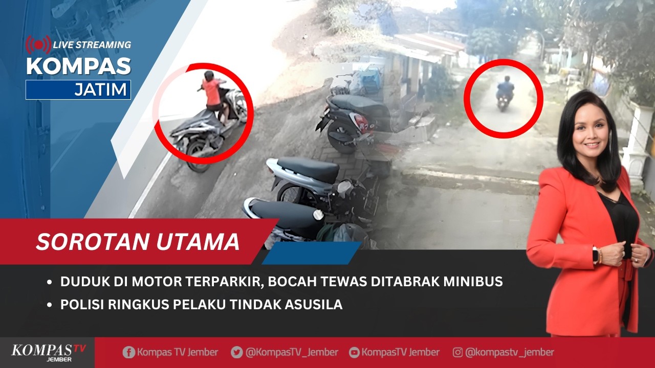 Bocah Tewas Ditabrak Minibus , Polisi Ringkus Pelaku Asusila  | KOMPAS JATIM