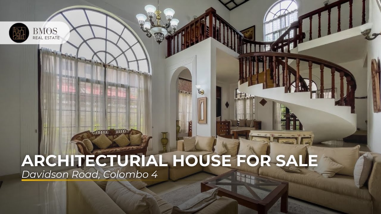 ARCHITECTURAL HOUSE FOR SALE AT DAVIDSON ROAD - COLOMBO 4 #houseforsale #architecture #srilanka 
