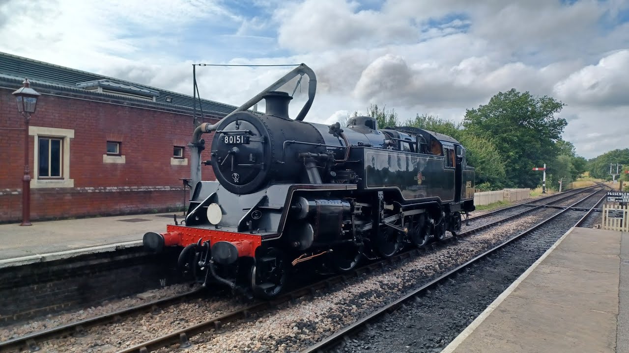 Ride behind BR Standard Tank 80151 at the Bluebell Railway | Horsted Keynes - Sheffield Park