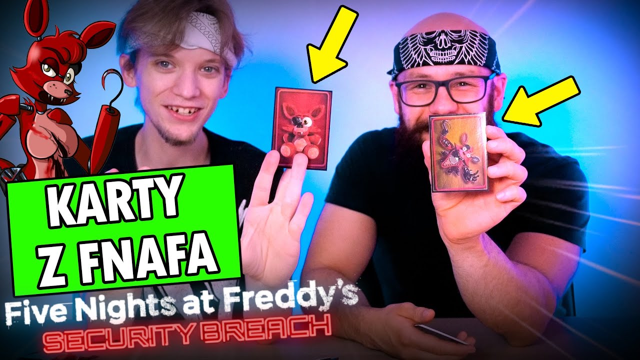 OCENIAMY KARTY KOLEKCJONERSKIE Z FNAFA