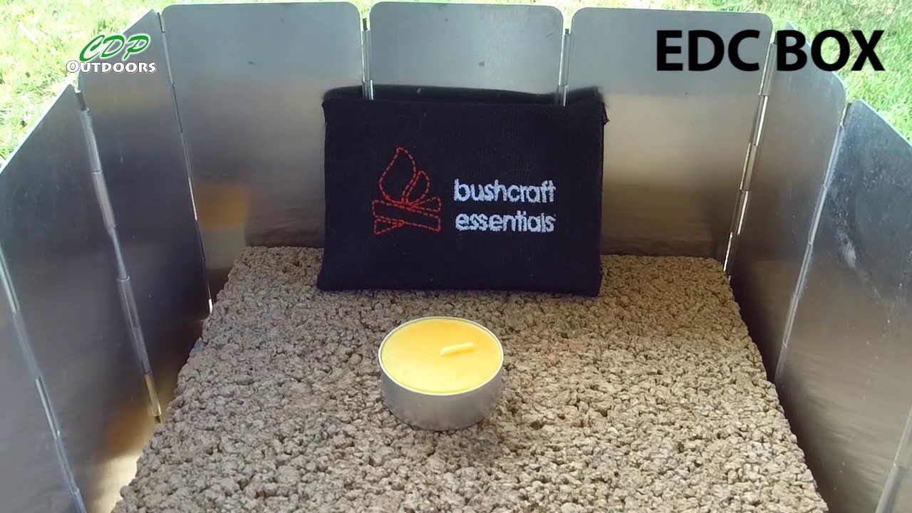 Bushcraft Essentials With Tea Light Candle