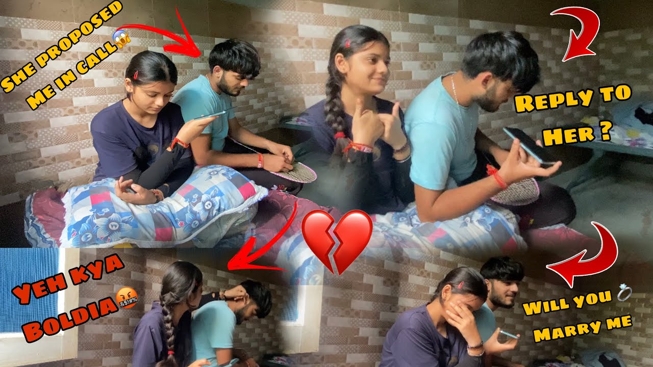 She proposed Me on call 🫨🤭|Frndship over💔| Tune galat kiya| 