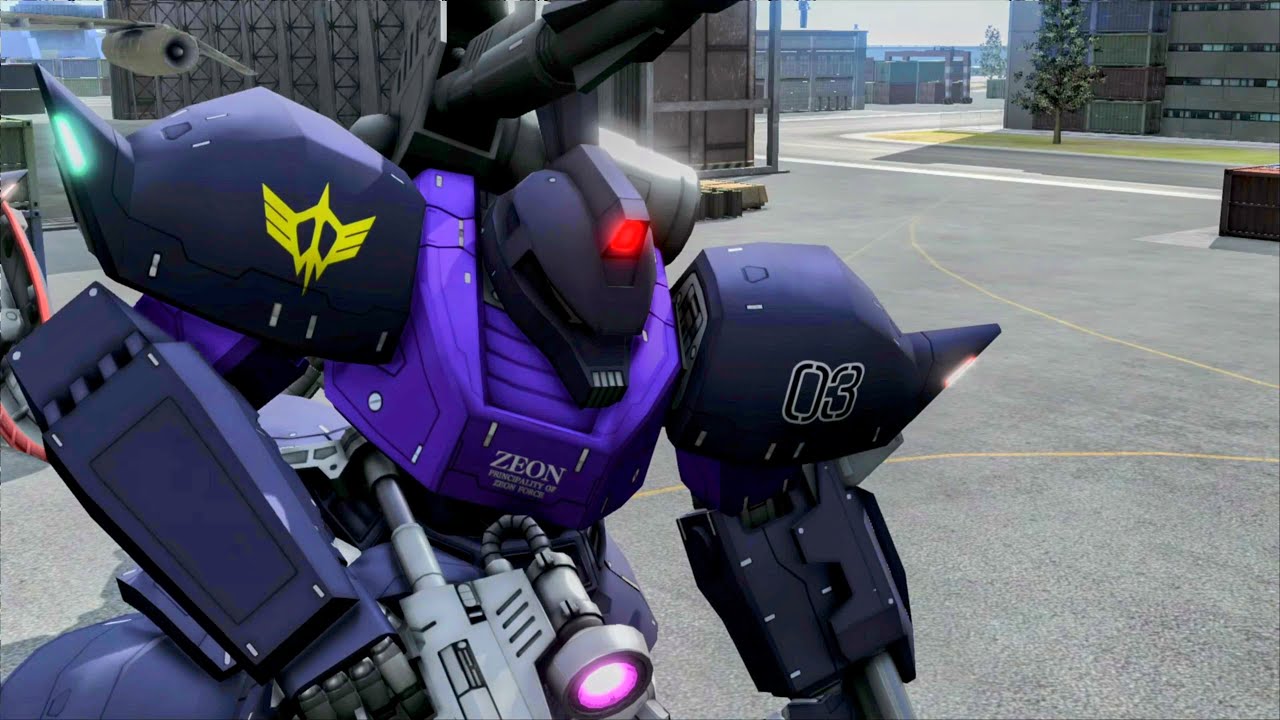 GBO2: Gelgoog Cannon Gameplay9 (Post November 2025 Buff) (Black Tri-Star Colors)