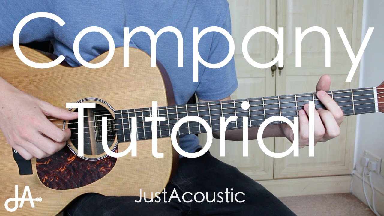 How To Play: Company - Justin Bieber (Guitar Tutorial Lesson)