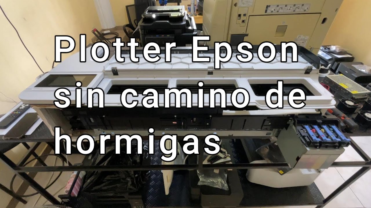 Como quitar camino de hormigas plotter Epson surecolor t3170x F570 T3170 para siempre!!!
