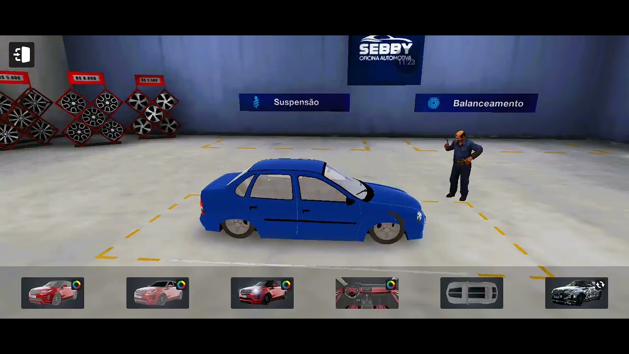 Achei um carro clasic novo no REB