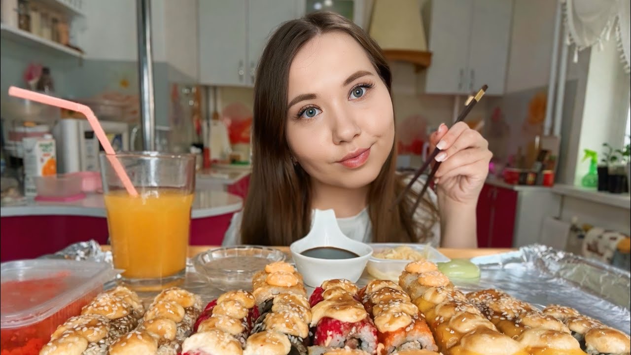 MUKBANG |🔥СЕТ ГОРЯЧИХ😍| ОТВЕТЫ НА ВОПРОСЫ🗣️‼️|