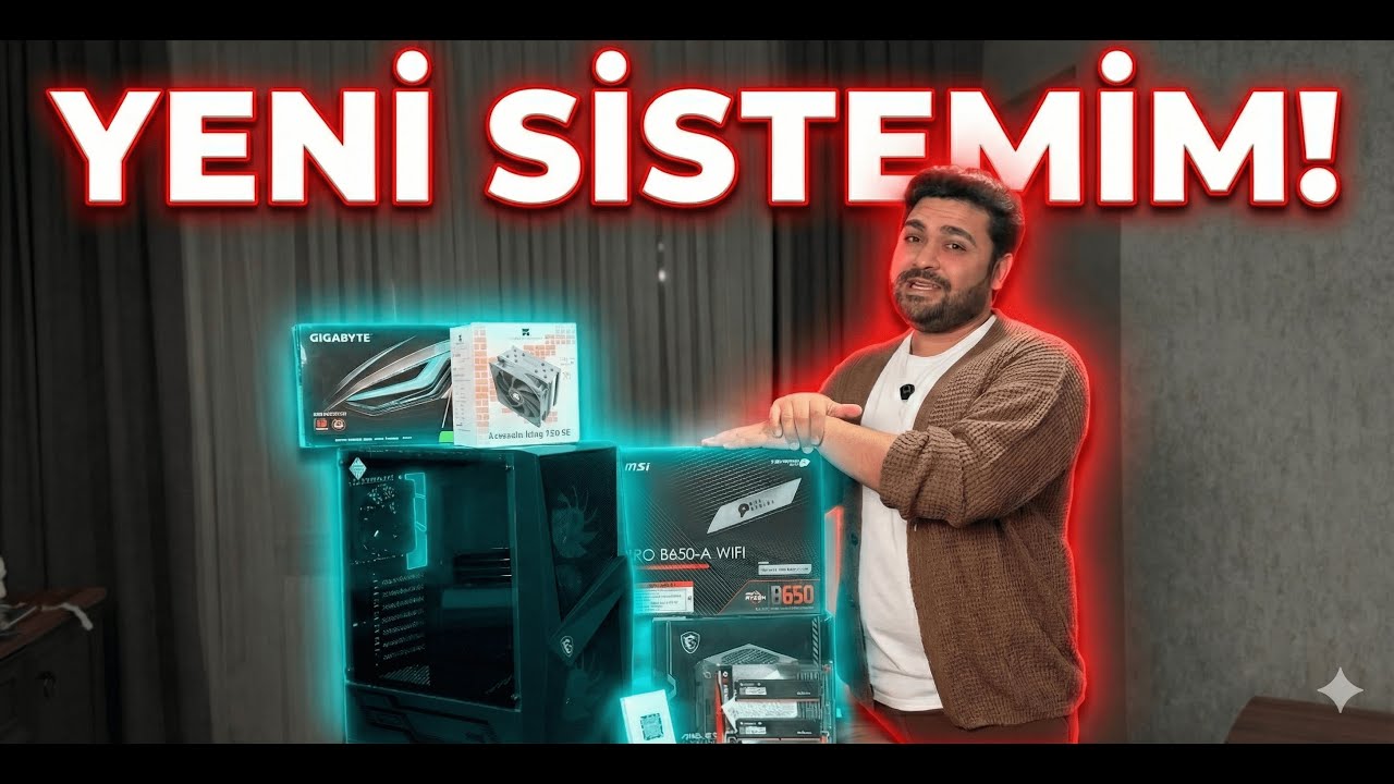 Yeni Sistemimi Kuruyoruz! Detaylı PC Kurulum Videosu!