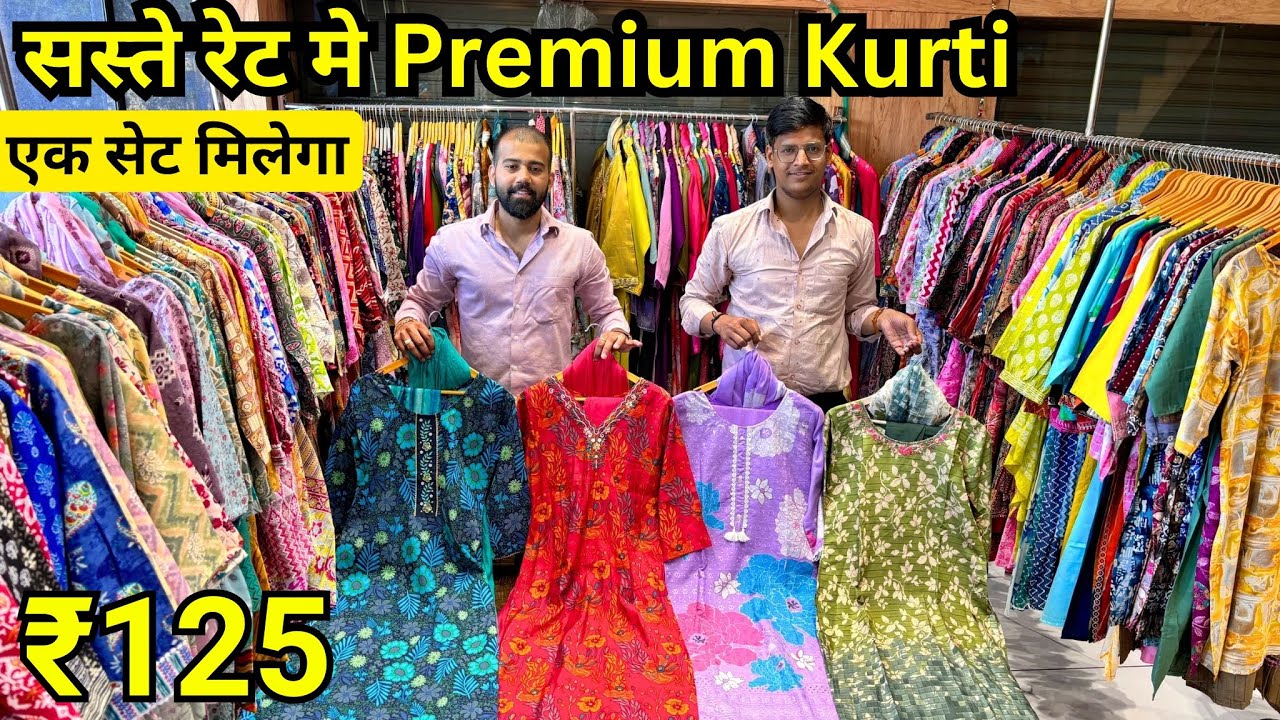 Premium Kurti Manufacturer In Surat ||Jaipuri Kurti Wholesale Market ||Best Kurti Manufacturer Surat