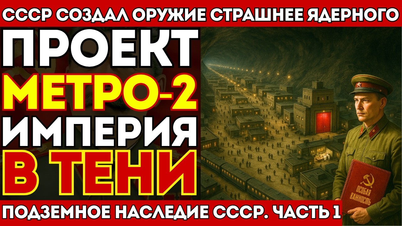 СЕКРЕТНАЯ ИМПЕРИЯ СССР: Подземное государство, о котором НЕЛЬЗЯ было говорить. (Часть 1)