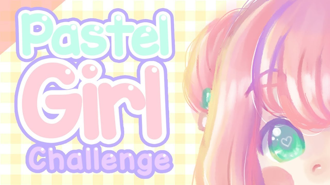 Pastel Girl Challenge 💖 Speedpaint By Piyoasdf | #Pastelgirlchallenge