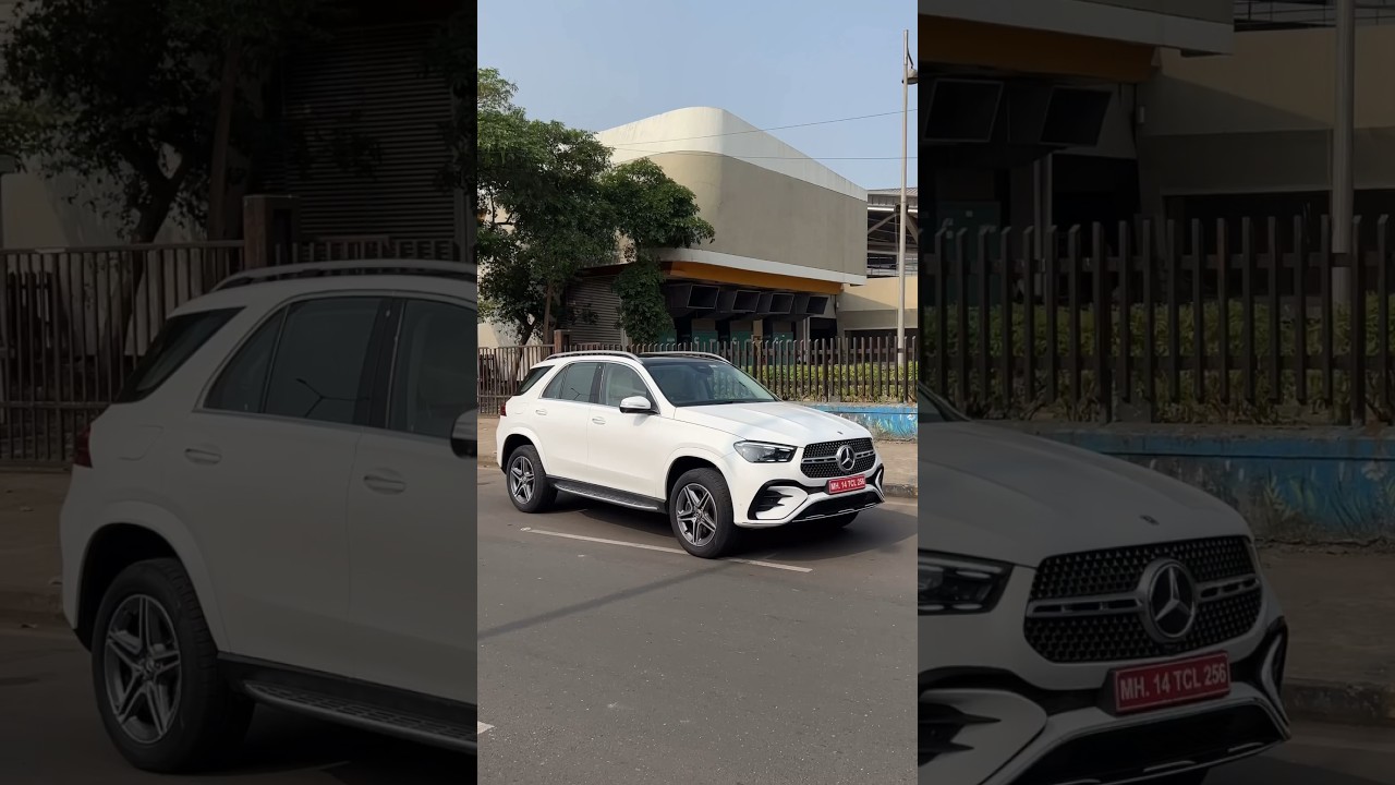 Mercedes-Benz GLE gets this suspension?😳🤯 #mercedesbenz #gle #coolfeatures #shorts