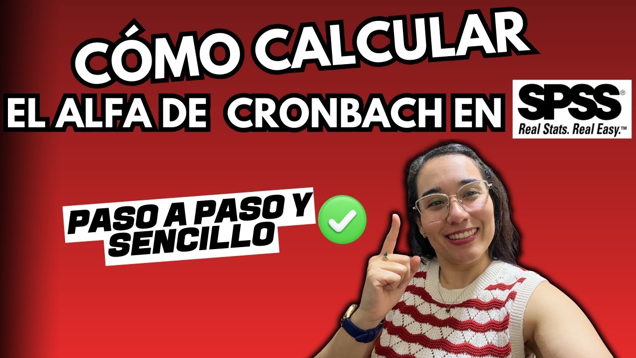📚📌¿Cómo calcular el Alfa de Cronbach en SPSS? Paso a paso✅