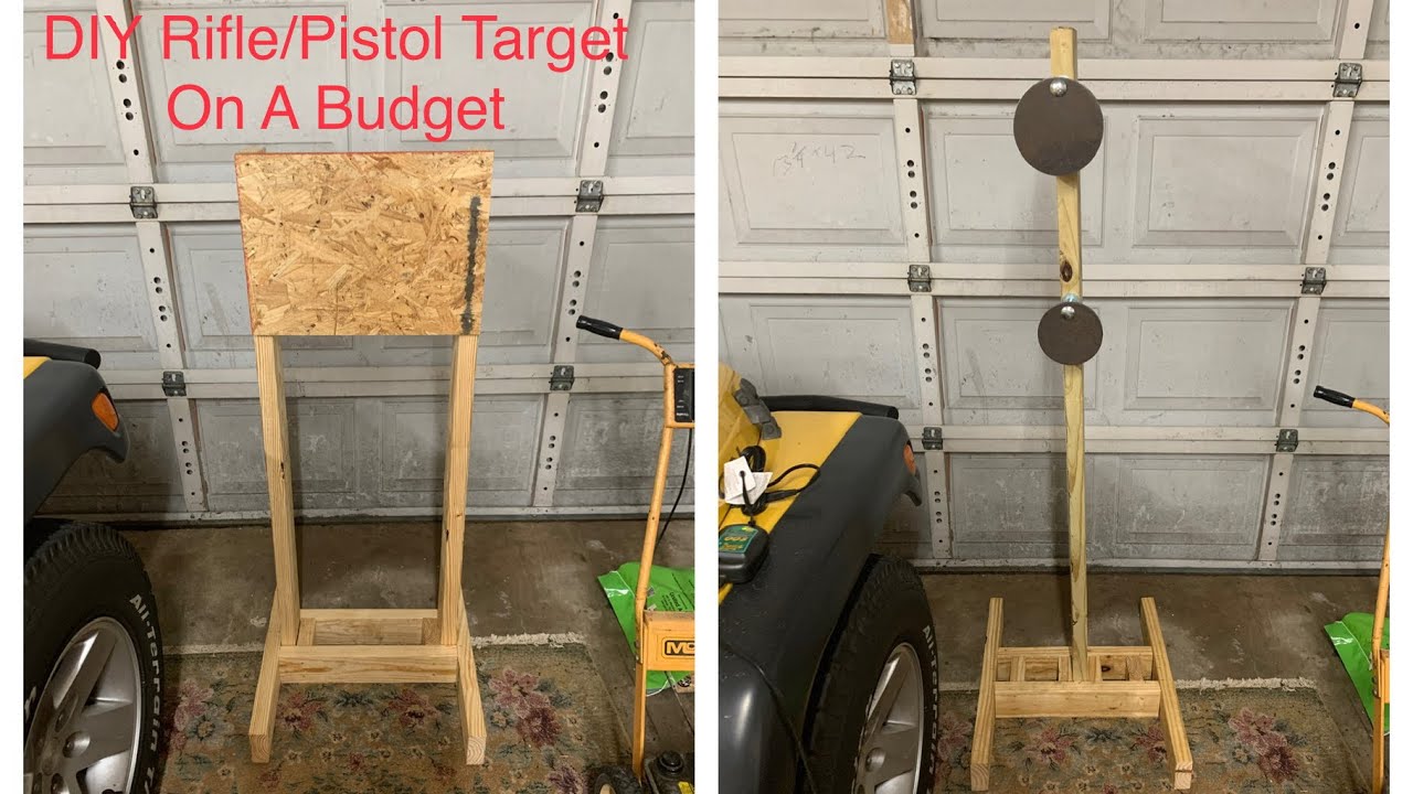 DIY Rifle & Pistol Target Stand