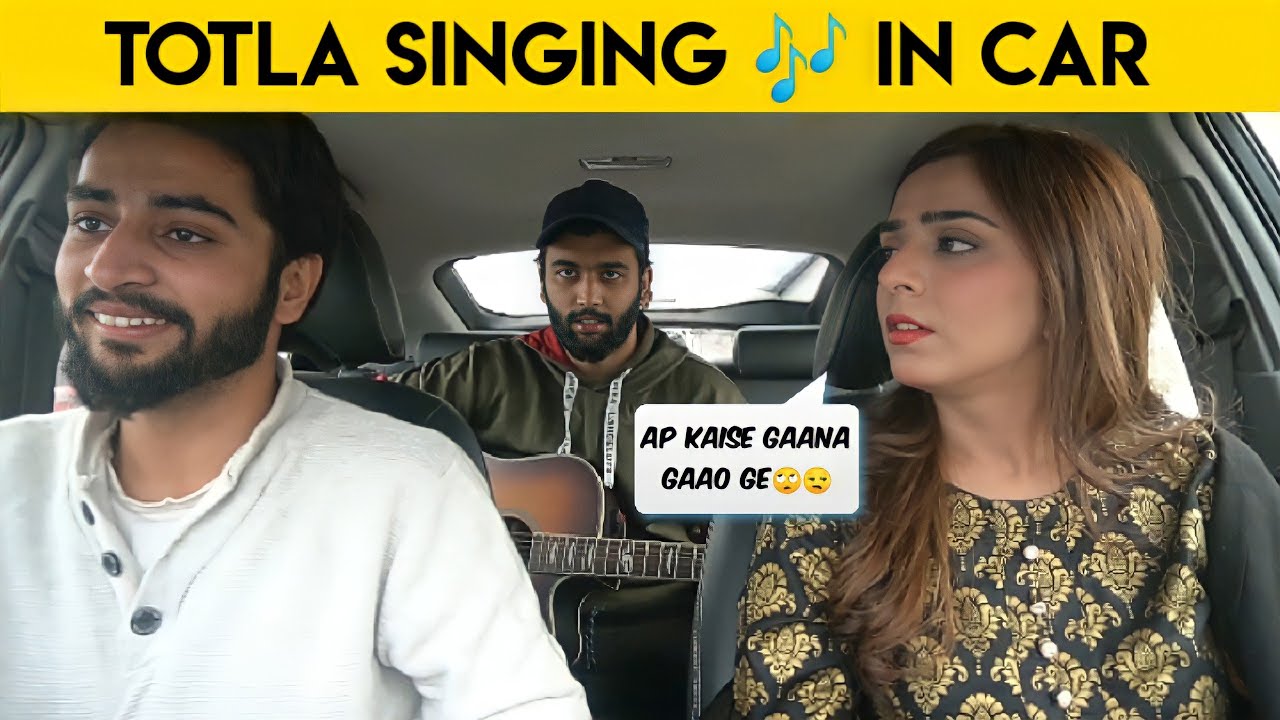 Totla Impressing A Girl With Singing In Car | Part 8 | Reaction Video | Anas Rajput