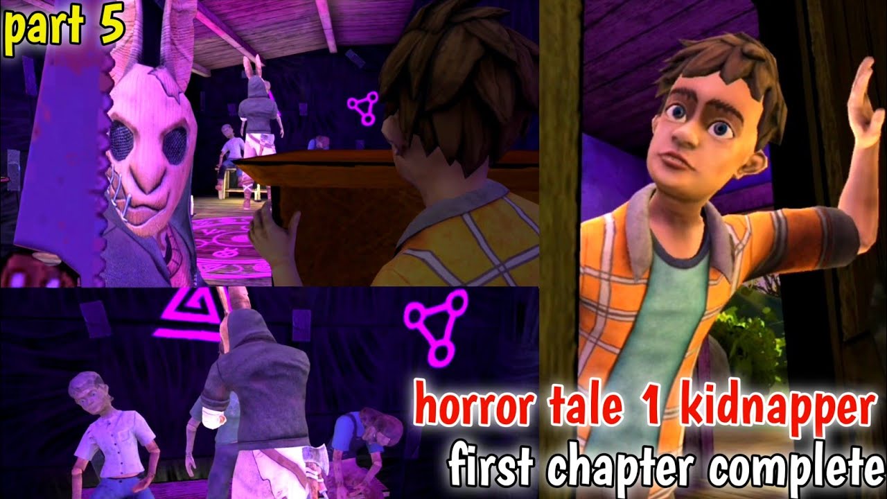 Kidnapper Ne Harry ko pakad liya | horror tale 1 kidnapper gameplay part 5