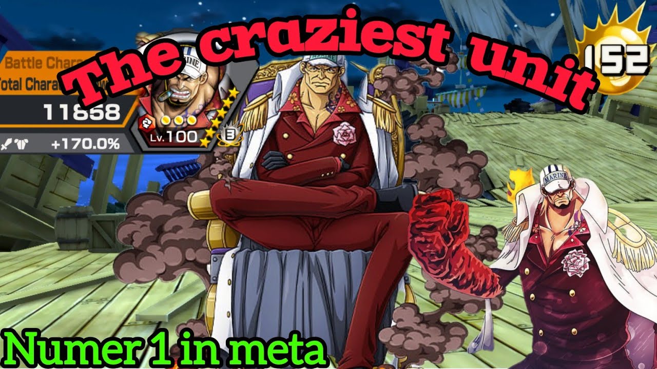 the craziest unit in League-Akainu  | One Piece Bounty Rush | OPBR