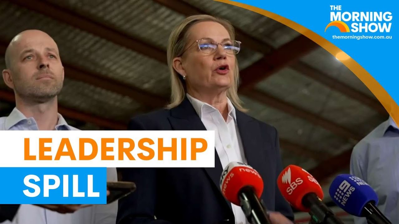 Liberal leadership tensions rise over Sussan Ley | The Morning Show