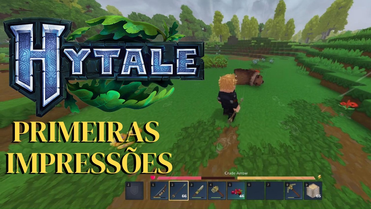 Hytale - 40 minutos de uma Gameplay Duvidosa