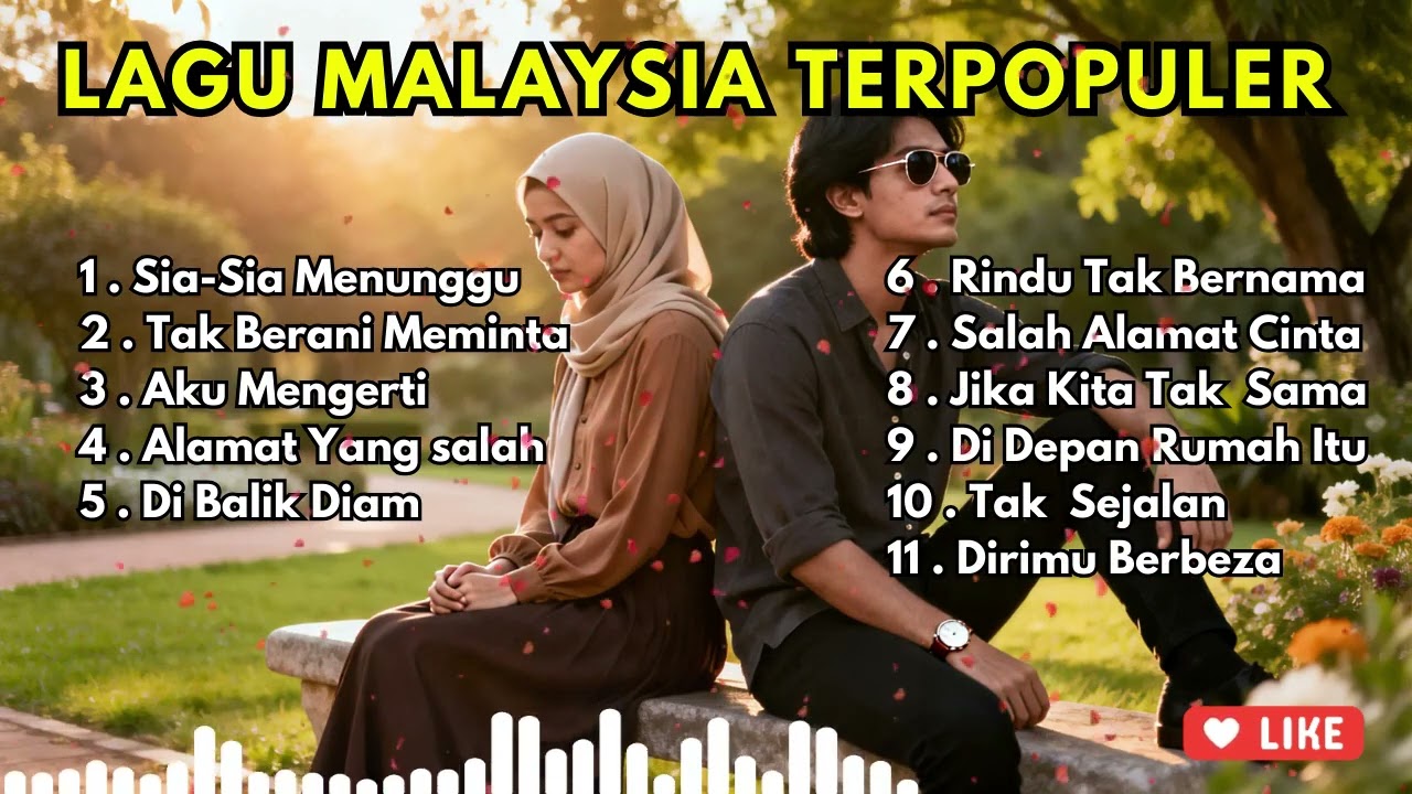 LAGU MALAYSIA POPULER | COCOK UNTUK PERJALANAN & KERJA | TEMAN NGOPI