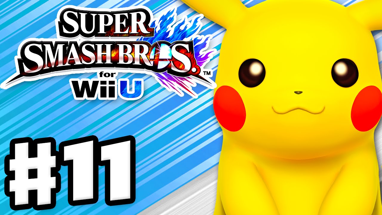 Super Smash Bros. Wii U - Gameplay Walkthrough Part 11 - Pikachu! (Nintendo Wii U Gameplay)