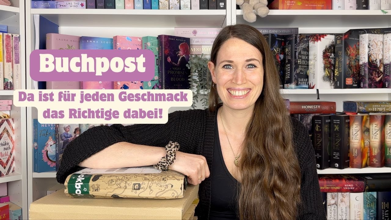 Buchpost - Da ist für jeden Geschmack das Richtige dabei! 📚