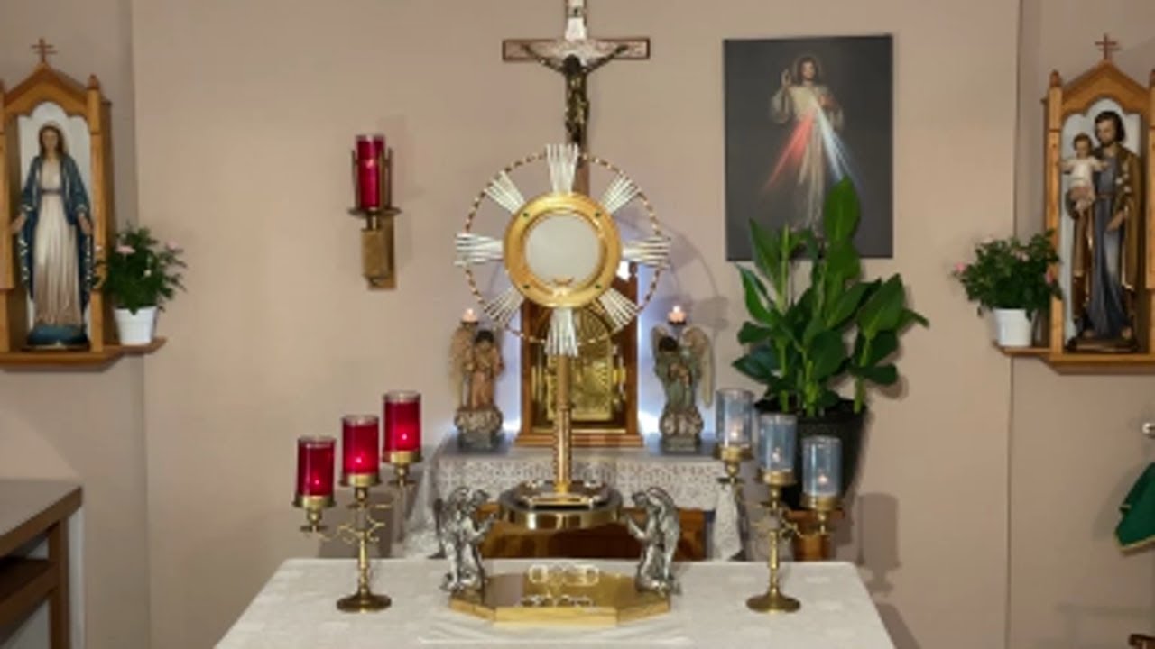 LIVE Eucharistic Adoration - Sisters of Divine Mercy
